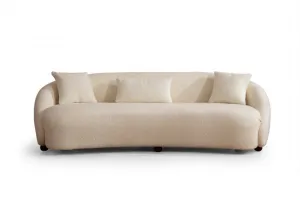 Trojmiestna pohovka Napoli Cream Bouclette