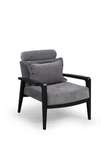 Kreslo ušiak Apollo - Grey