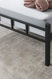 Rám manželskej postele K90 - Black (120 x 200)