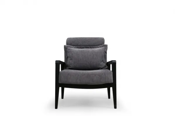 Kreslo ušiak Apollo - Grey