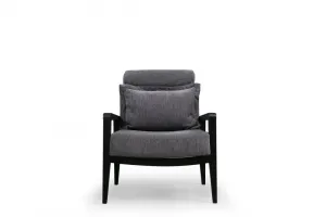 Kreslo ušiak Apollo - Grey