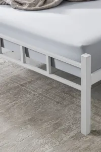 Rám manželskej postele K90 - White (160 x 200)