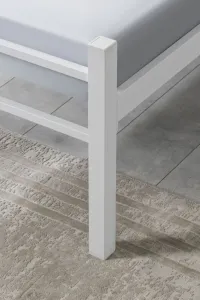 Rám jednolôžkovej postele K90 - White (90 x 190)
