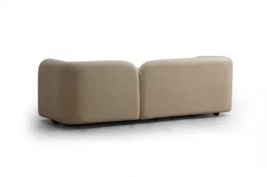 Trojmiestna pohovka Victoria Cream Bouclette