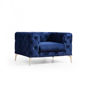 Kreslo Como Navy Blue