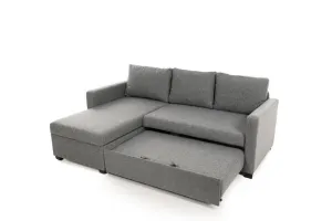 Rohová rozkladacia pohovka Kado - Light Grey