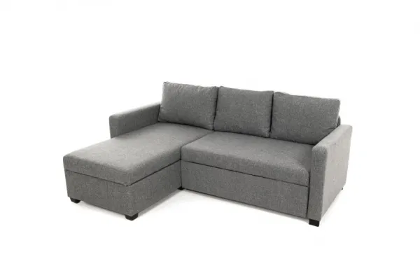 Rohová rozkladacia pohovka Kado - Light Grey