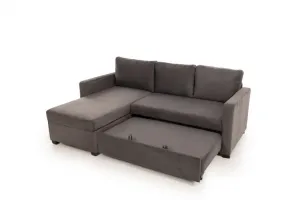 Rohová rozkladacia pohovka Kado - Grey