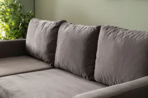 Rohová rozkladacia pohovka Kado - Grey