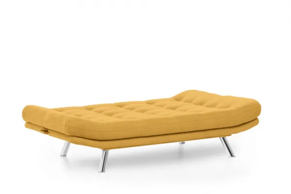 Trojmiestna rozkladacia pohovka Misa Sofabed - Mustard