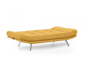 Trojmiestna rozkladacia pohovka Misa Sofabed - Mustard