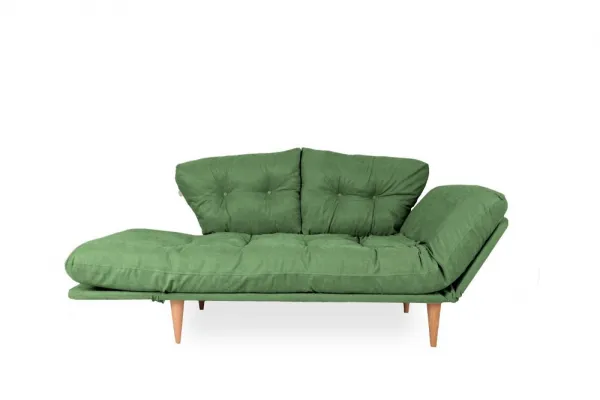 Trojmiestna rozkladacia pohovka Nina Daybed - Green GR106