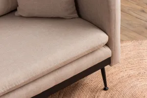 Rohová sedacia súprava / Rohová pohovka Reya - Cream