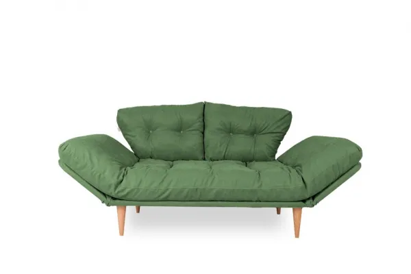 Trojmiestna rozkladacia pohovka Nina Daybed - Green GR106