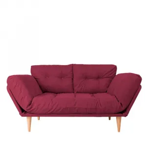 Trojmiestna rozkladacia pohovka Nina Daybed - Dark Red GR105