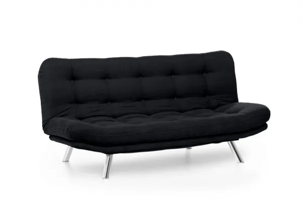 Trojmiestna rozkladacia pohovka Misa Sofabed - Black