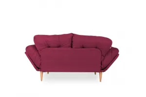 Trojmiestna rozkladacia pohovka Nina Daybed - Dark Red GR105