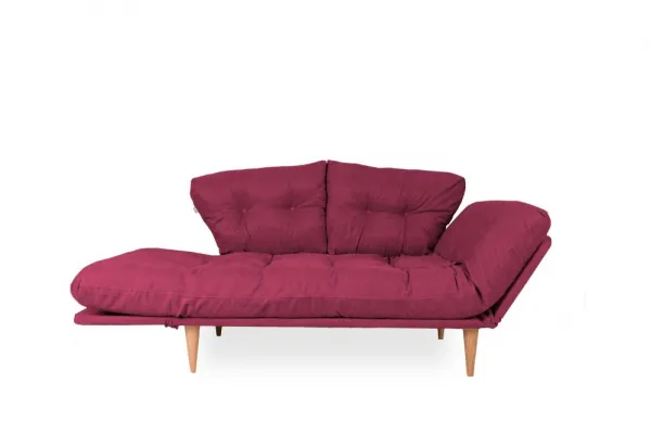Trojmiestna rozkladacia pohovka Nina Daybed - Dark Red GR105