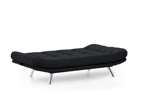 Trojmiestna rozkladacia pohovka Misa Sofabed - Black