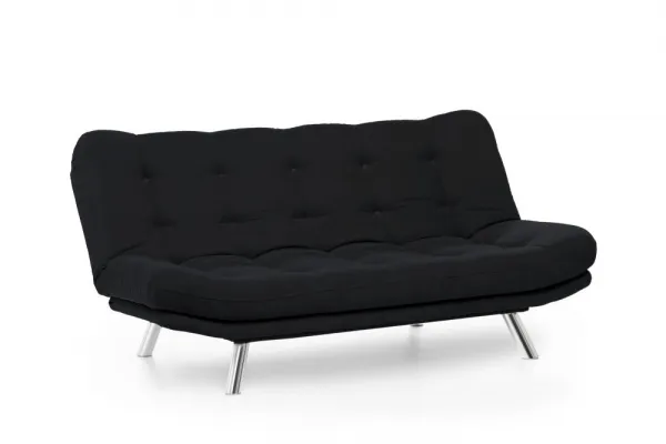 Trojmiestna rozkladacia pohovka Misa Sofabed - Black