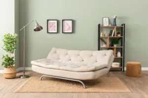 Trojmiestna rozkladacia pohovka Rivo - Beige