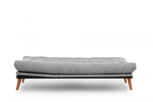 Trojmiestna rozkladacia pohovka Saki - Light Grey