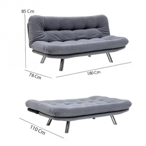 Trojmiestna rozkladacia pohovka Misa Small Sofabed - Patchwork