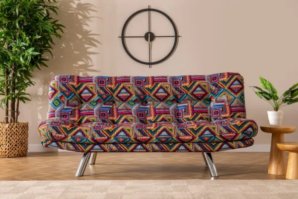 Trojmiestna rozkladacia pohovka Misa Small Sofabed - Patchwork