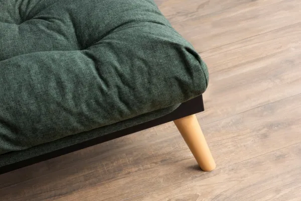 Trojmiestna rozkladacia pohovka Saki - Green