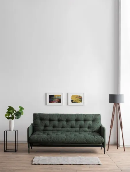 Trojmiestna rozkladacia pohovka Renge - Green