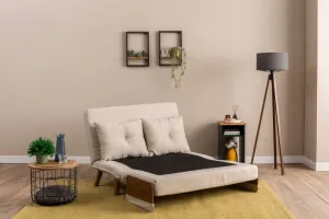 Dvojmiestna rozkladacia pohovka Cosmo 2-Seater - Cream