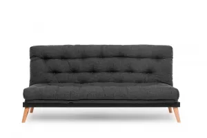 Trojmiestna rozkladacia pohovka Saki - Dark Grey