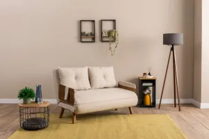 Dvojmiestna rozkladacia pohovka Cosmo 2-Seater - Cream