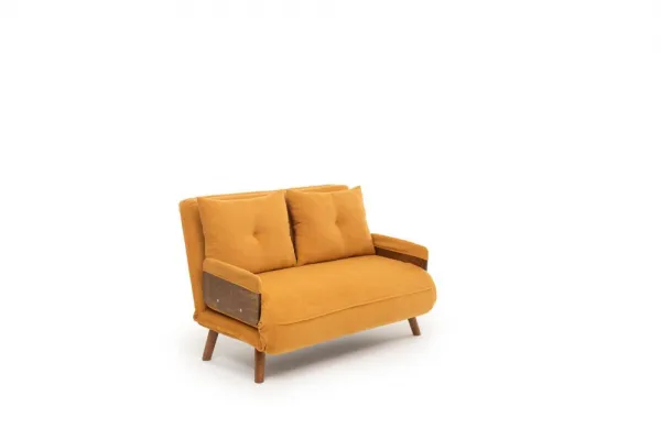 Dvojmiestna rozkladacia pohovka Cosmo 2-Seater - Bohemian Mustard