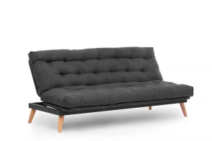 Trojmiestna rozkladacia pohovka Saki - Dark Grey
