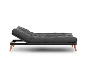 Trojmiestna rozkladacia pohovka Saki - Dark Grey