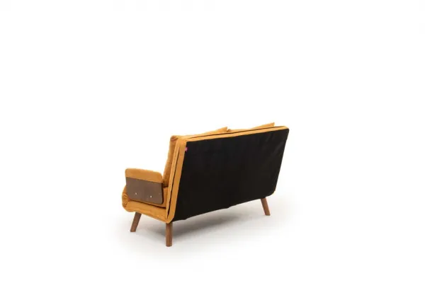 Dvojmiestna rozkladacia pohovka Cosmo 2-Seater - Bohemian Mustard