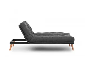 Trojmiestna rozkladacia pohovka Saki - Dark Grey