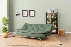Trojmiestna rozkladacia pohovka Rivo - Green