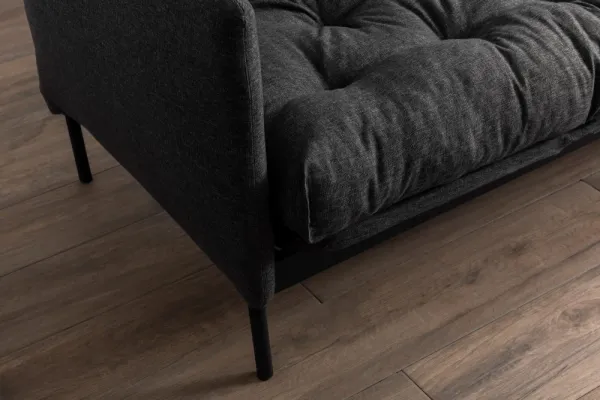 Trojmiestna rozkladacia pohovka Renge - Dark Grey