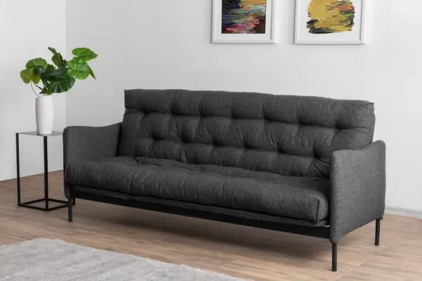 Trojmiestna rozkladacia pohovka Renge - Dark Grey