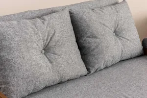 Dvojmiestna rozkladacia pohovka Cosmo 2-Seater - Light Grey