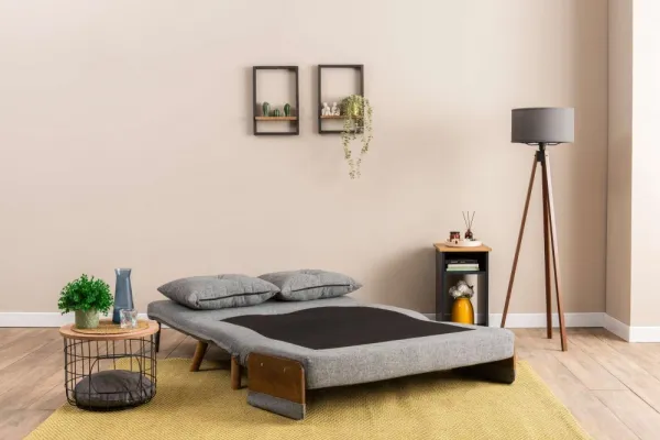 Dvojmiestna rozkladacia pohovka Cosmo 2-Seater - Light Grey