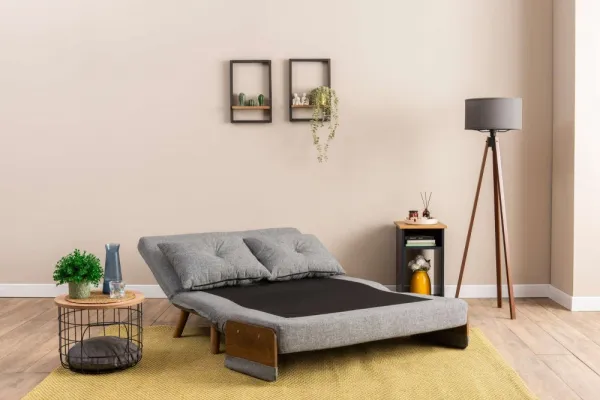Dvojmiestna rozkladacia pohovka Cosmo 2-Seater - Light Grey