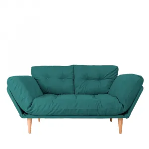 Trojmiestna rozkladacia pohovka Nina Daybed - Petrol Green GR124