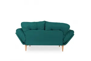 Trojmiestna rozkladacia pohovka Nina Daybed - Petrol Green GR124