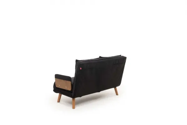 Dvojmiestna rozkladacia pohovka Cosmo 2-Seater - Black