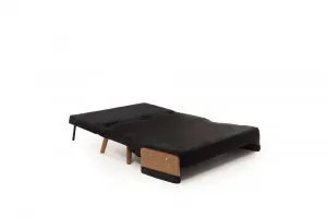 Dvojmiestna rozkladacia pohovka Cosmo 2-Seater - Black