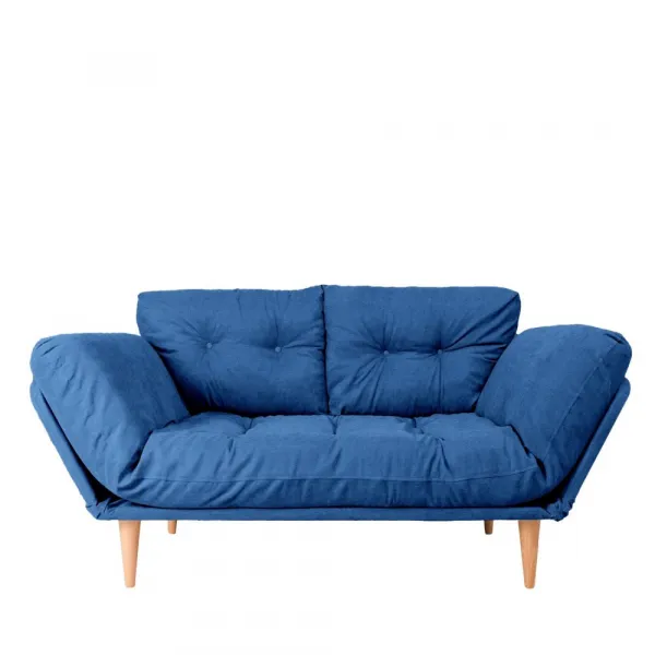 Trojmiestna rozkladacia pohovka Nina Daybed - Parliament Blue GR108
