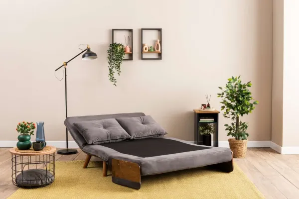 Dvojmiestna rozkladacia pohovka Cosmo 2-Seater - Grey